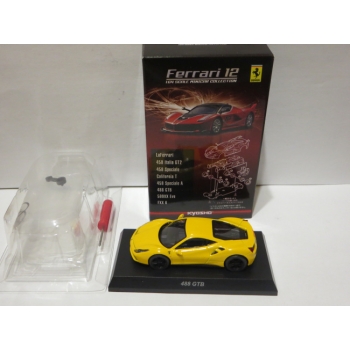 Kyosho 1:64 Ferrari 488 GTB yellow